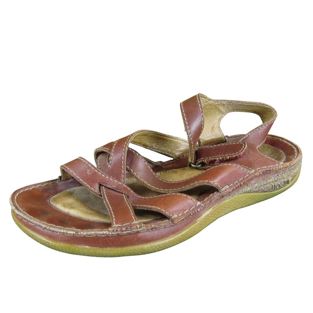 Rogue Women's Strappy Brown Leather Sz 8 Medium Used 2025